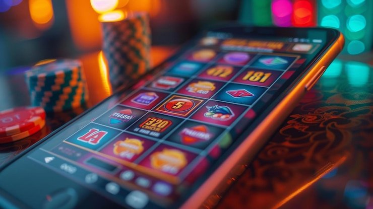 Tampilan antarmuka platform hiburan ink789login di layar desktop dan mobile